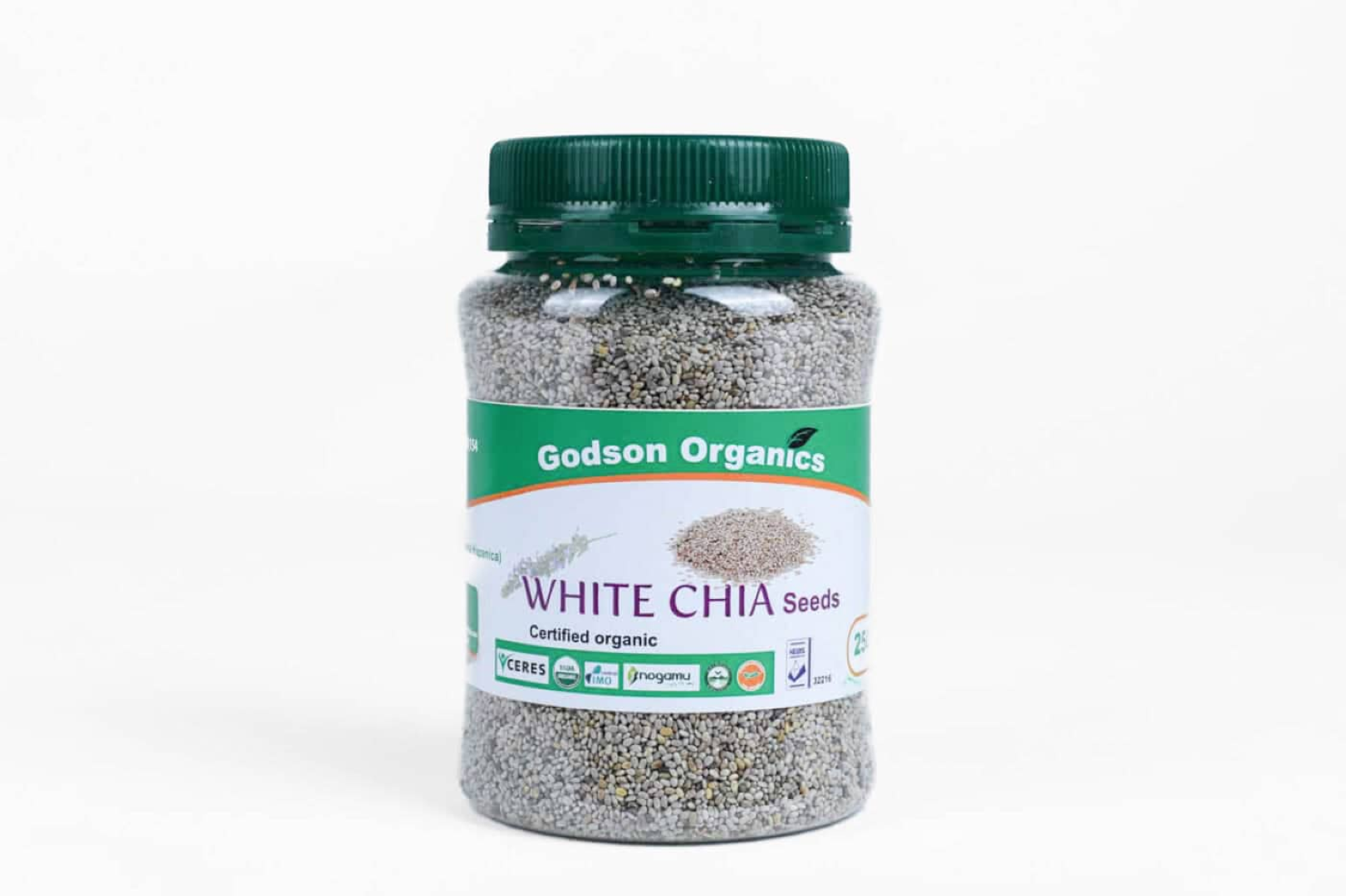 GODSON CHIA SEED WHITE 250G